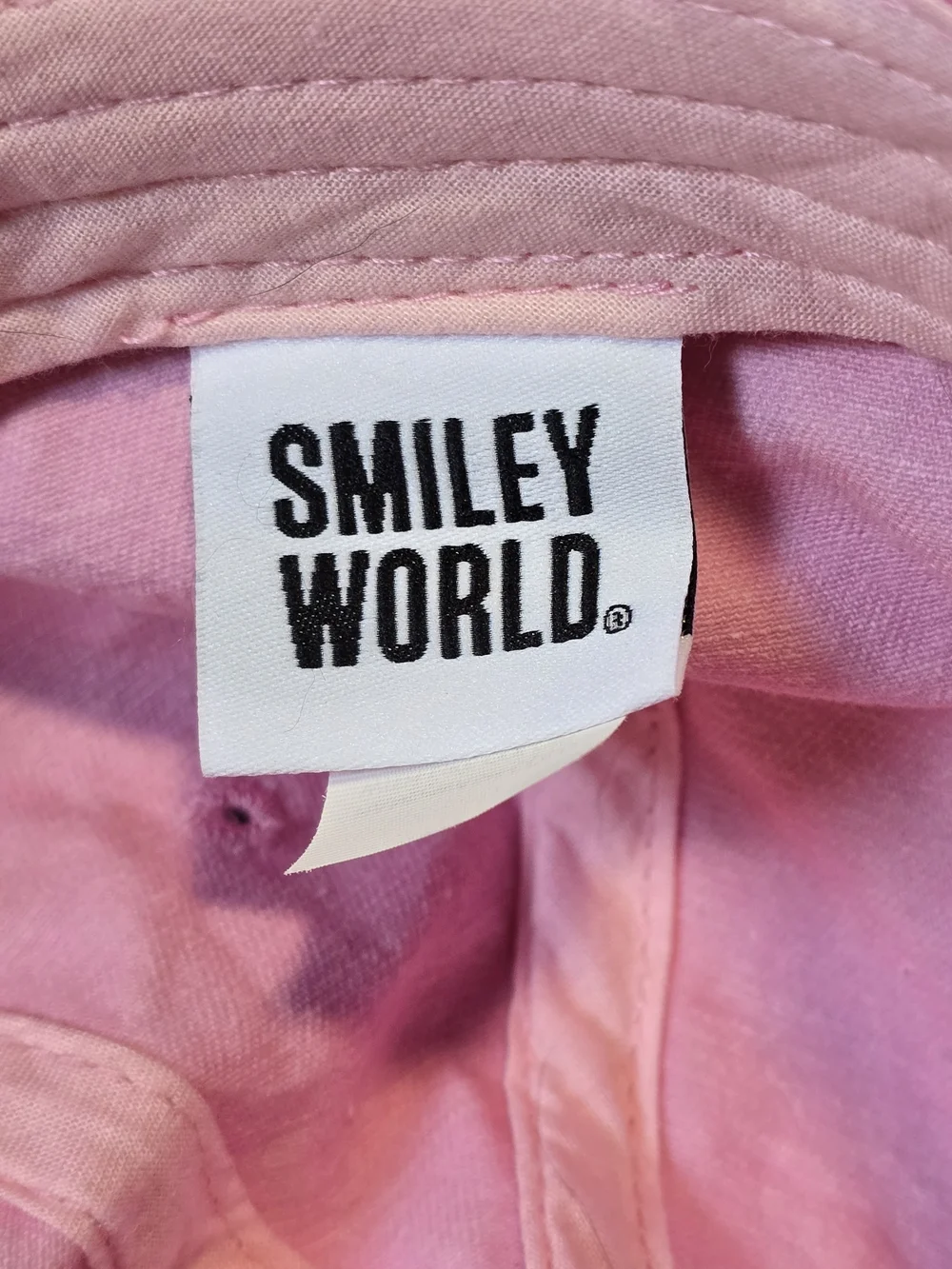 Kid's Pink Cherry Baseball Cap - SmileyWorld Faded Pink Casual Hat